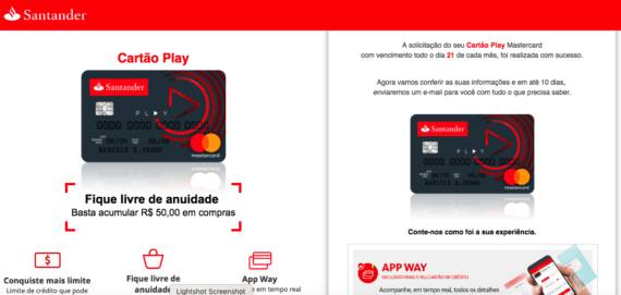 Solicitar o Cartão Santander Play (Passo a Passo) • Abrir 