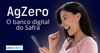 Abrir conta no AgZero (Safra) - Baixar app Android ou iOS