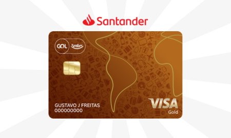 Cartão Gol Smiles Gold – Santander